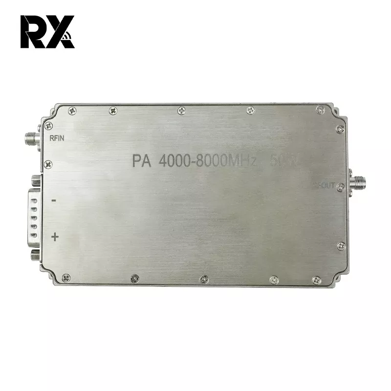 Ultra-Wideband C-Band 4-8 GHz 50W Potentia Amplifier RF System